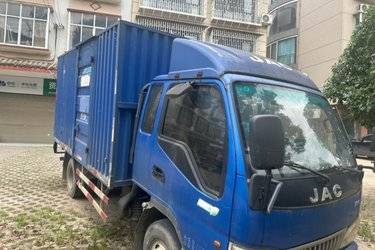 二手江淮 康铃H6 120马力 3.85米排半厢式轻卡(国五) 单桥 锡柴二手载货车 蓝牌图片