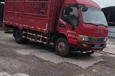 二手江淮 康铃J6 130马力 4.18米单排仓栅式轻卡(国五) 单桥 云内动力二手载货车 蓝牌图片