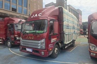 二手江淮 骏铃A9 山区版 3L LNG/CNG 129马力 法士特8档 4.18米单排仓栅式轻卡(国六) 单桥 云内动力二手载货车 蓝牌图片