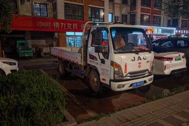 二手江淮 康铃J3 88马力 3.7米单排栏板轻卡(国五) 单桥 全柴二手载货车 蓝牌图片