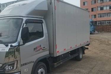 二手福田 奥铃M卡 2.0L 127马力 CNG 4.17米单排厢式小卡(国六) 单桥 东安二手载货车 蓝牌图片