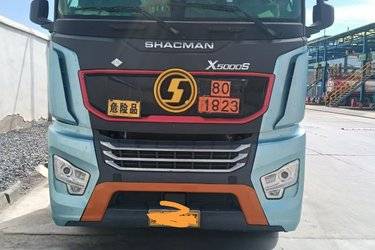 二手陕汽重卡 德龙X5000S 经典版 560马力 6X4 AMT自动挡牵引车(国六) 双驱 潍柴二手牵引车 黄牌图片