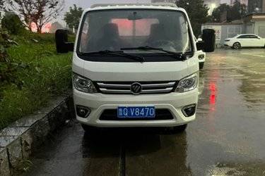 二手福田 祥菱M2 豪华型 1.6L 122马力 汽油 3.7米单排栏板微卡(国六) 单桥 东安二手载货车 蓝牌图片
