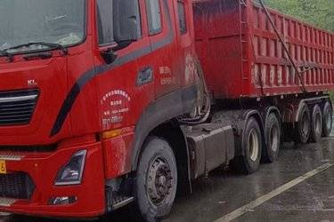 二手东风商用车 天龙KL重卡 560马力 6X4牵引车(速比3.64)(国五) 双驱 东风二手牵引车 黄牌