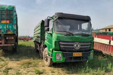 二手东风商用车 天锦重卡 270马力 8X4 6.2米自卸车(国五) 前四后八 潍柴二手自卸车 黄牌图片