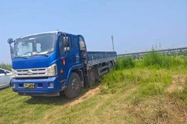 二手福田 瑞沃ES5 168马力 4X2 6.8米栏板载货车(国五) 单桥 北汽福田二手载货车 黄牌图片