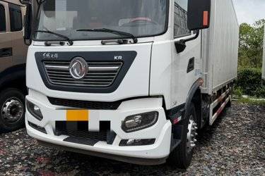 二手东风商用车 天锦KR 245马力 4X2 9.8米厢式载货车(高顶)(国五) 单桥 康明斯二手载货车 黄牌图片
