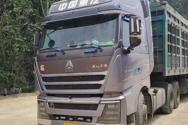 二手中国重汽 HOWO TH7重卡 540马力 6X4 牵引车(国六) 双驱 曼二手牵引车 黄牌图片