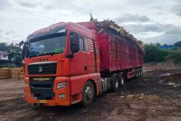 二手中国重汽 汕德卡SITRAK C7H重卡 480马力 6X4牵引车(国五) 双驱 中国重汽二手牵引车 黄牌图片