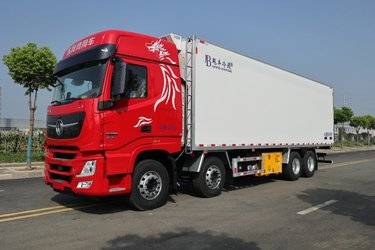 二手冷藏车 东风商用车 天龙旗舰KX 580 9.25 8X4