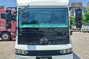 二手比亚迪T5EV 财富版 4.5T 4.03米单排纯电动厢式轻卡  二手电动卡车电动载货车图片