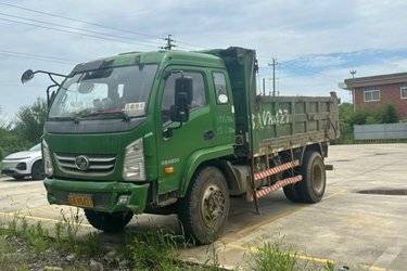 二手跃进 开拓X500 工程型 160马力 4X2 4米自卸车(国五) 单桥 潍柴二手自卸车 黄牌图片