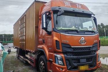 二手东风柳汽 乘龙H5 290马力 4X2 9.7米厢式载货车(国六) 单桥 玉柴二手载货车 黄牌图片