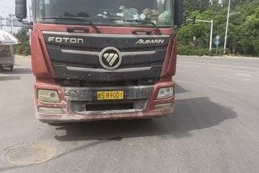 二手福田 欧曼GTL 9系重卡 490马力 8X4 8米自卸车(国五) 前四后八 福田康明斯二手自卸车 黄牌图片