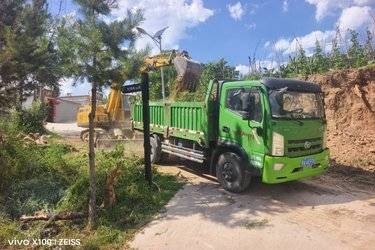 二手时风 风驰 170马力 4X2 4.19米自卸车(国五) 单桥 云内动力二手自卸车 蓝牌图片