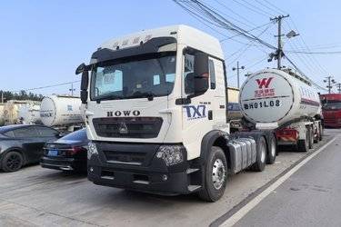 二手中国重汽 HOWO TX重卡 460马力 6X4 牵引车(国六) 双驱 潍柴二手牵引车 黄牌图片