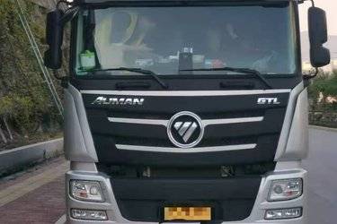二手福田 欧曼GTL 6系重卡 460马力 4X2 AMT自动挡牵引车(国五) 单桥 重庆康明斯二手牵引车 黄牌图片