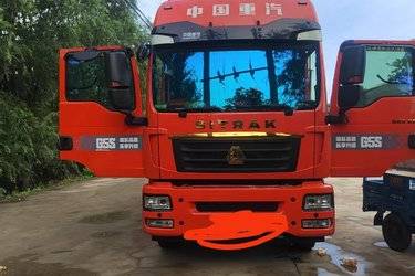 二手中国重汽 汕德卡SITRAK G5S重卡 豪华版 270马力 4X2 9.6米AMT自动挡厢式载货车(国六) 单桥 曼二手载货车 黄牌