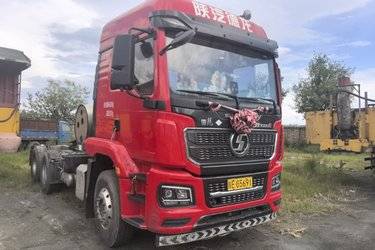二手陕汽重卡 德龙M3000S 460马力 6X4 LNG牵引车(国六)) 双驱 潍柴二手牵引车 黄牌图片