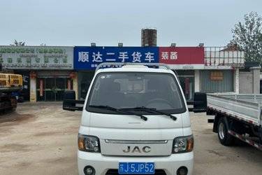 二手江淮 恺达X5 1.6L 120马力 汽油 3.11米单排栏板微卡(国六) 单桥 江淮锐捷特二手载货车 蓝牌图片