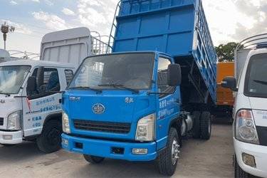 二手一汽红塔 解放经典3系 130马力 3.73米自卸车(国五) 单桥 锡柴二手自卸车 蓝牌图片