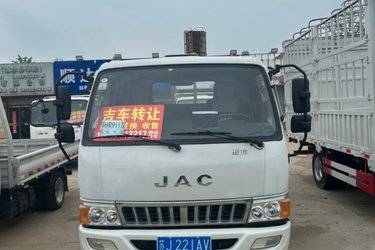 二手江淮 骏铃E5 120马力 3.85米排半栏板轻卡(国五) 单桥 云内动力二手载货车 蓝牌图片