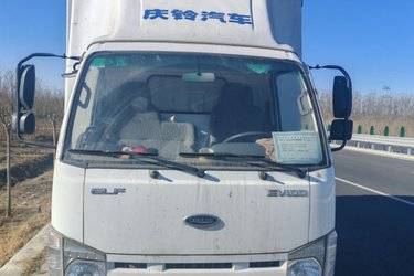 二手庆铃 五十铃EV100 4.5T 4.25米单排纯电动邮政车  二手电动卡车电动载货车图片