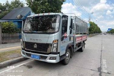 二手中国重汽HOWO 统帅 145马力 3.85米排半栏板轻卡(国六) 单桥 潍柴二手载货车 蓝牌图片