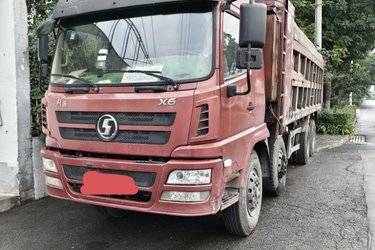 二手陕汽商用车 轩德X6 标载版 270马力 8X4 6.8米自卸车(国五) 前四后八 潍柴二手自卸车 黄牌
