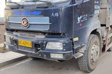二手东风新疆 拓行D3V 245马力 6X2 4.8米自卸车(国六) 前四后四 玉柴二手自卸车 黄牌