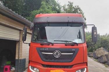 二手东风商用车 天锦KR 舒适版 260马力 4X2 6.8米排半栏板载货车(高顶双卧)(速比3.91)(国六) 单桥 康明斯二手载货车 黄牌图片