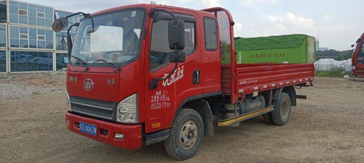 二手一汽解放轻卡 130马力 载货车