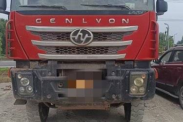 二手广汽日野 700系列重卡 350马力 6X4 5.2米自卸车(国四) 后八轮 汉马二手自卸车 黄牌图片