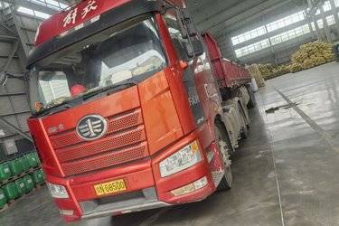 二手一汽解放 J6P重卡 重载型 460马力 6X4牵引车(国五) 双驱 锡柴二手牵引车 黄牌图片