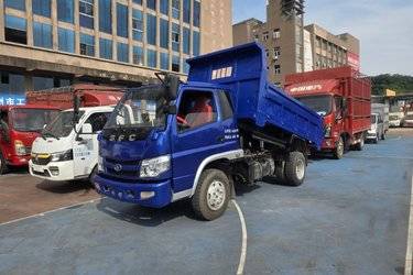 二手时风 风顺 95马力 3.19米自卸车(国五) 单桥 锡柴二手自卸车 蓝牌图片