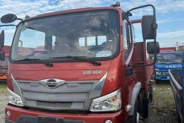 二手福田 欧航AR系 200马力 4X2 6.8米栏板载货车(国六) 单桥 玉柴二手载货车 黄牌图片