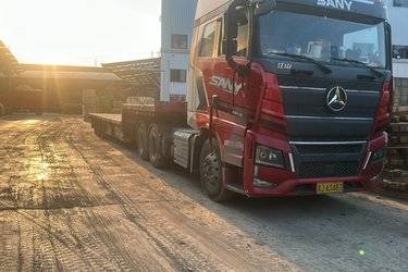 二手三一集团 江山版 485马力 6X4 牵引车(国六) 双驱 潍柴二手牵引车 黄牌图片