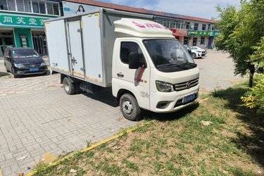 二手福田 祥菱M2 豪华型 1.6L 122马力 汽油 3.7米单排厢式微卡(国六) 单桥 北汽福田二手载货车 蓝牌图片
