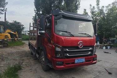 二手平板运输车 大运轻卡 祥龙 170 4.2图片