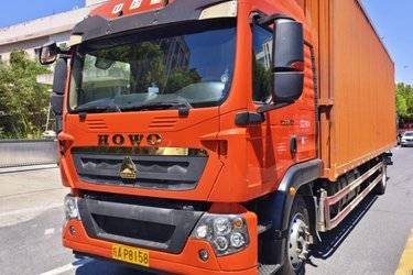 二手中国重汽 HOWO TX 270马力 4X2 车厢可卸式载货车(锡宇牌)(国六) 单桥 曼二手载货车 黄牌