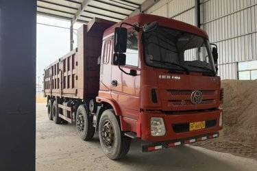 二手三环十通 昊龙重卡 280马力 8X4 7.2米自卸车(国五) 前四后八 玉柴二手自卸车 黄牌图片