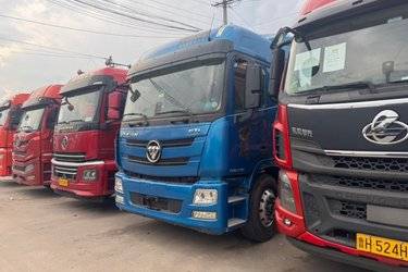 二手福田 欧曼GTL 质享版 470马力 6X4 牵引车(国六) 双驱 福田康明斯二手牵引车 黄牌图片