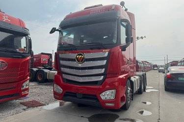 二手福田 欧曼EST 6系重卡 560马力 6X4 AMT自动挡牵引车(国五) 双驱 福田康明斯二手牵引车 黄牌图片