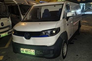 二手福田 智菱EV7 快慢充版 3.3T 2座 5.42米纯电动封闭货车  二手电动卡车电动封闭厢货图片