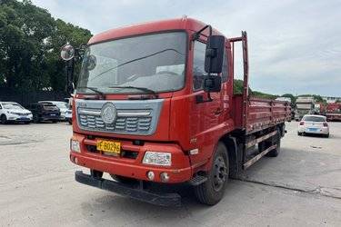 二手东风商用车 天锦VR中卡 2019款 160马力 4X2 6.75米栏板载货车(国五) 单桥 东风二手载货车 黄牌图片