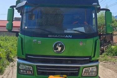 二手陕汽商用车 轩德翼6 复合版 300马力 8X4 7.6米自卸车(国五) 前四后八 潍柴二手自卸车 黄牌图片