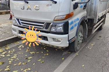 二手江淮 骏铃V6 170马力 4.18米单排仓栅式轻卡(国五) 单桥 云内动力二手载货车 蓝牌图片