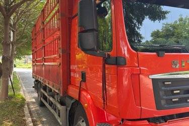 二手中国重汽 汕德卡SITRAK G5重卡 270马力 4X2 6.75米仓栅式载货车(国六) 单桥 曼二手载货车 黄牌图片