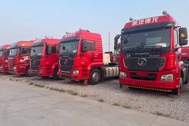 二手陕汽重卡 德龙M3000S 460马力 6X4牵引车(国六) 双驱 潍柴二手牵引车 黄牌图片