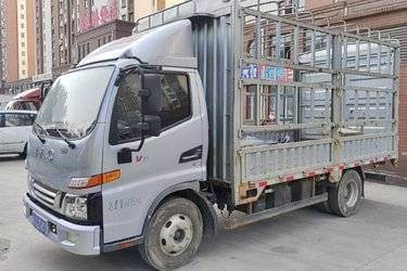 二手江淮 骏铃V5 137马力 4.18米单排仓栅式轻卡(国六) 单桥 云内动力二手载货车 蓝牌